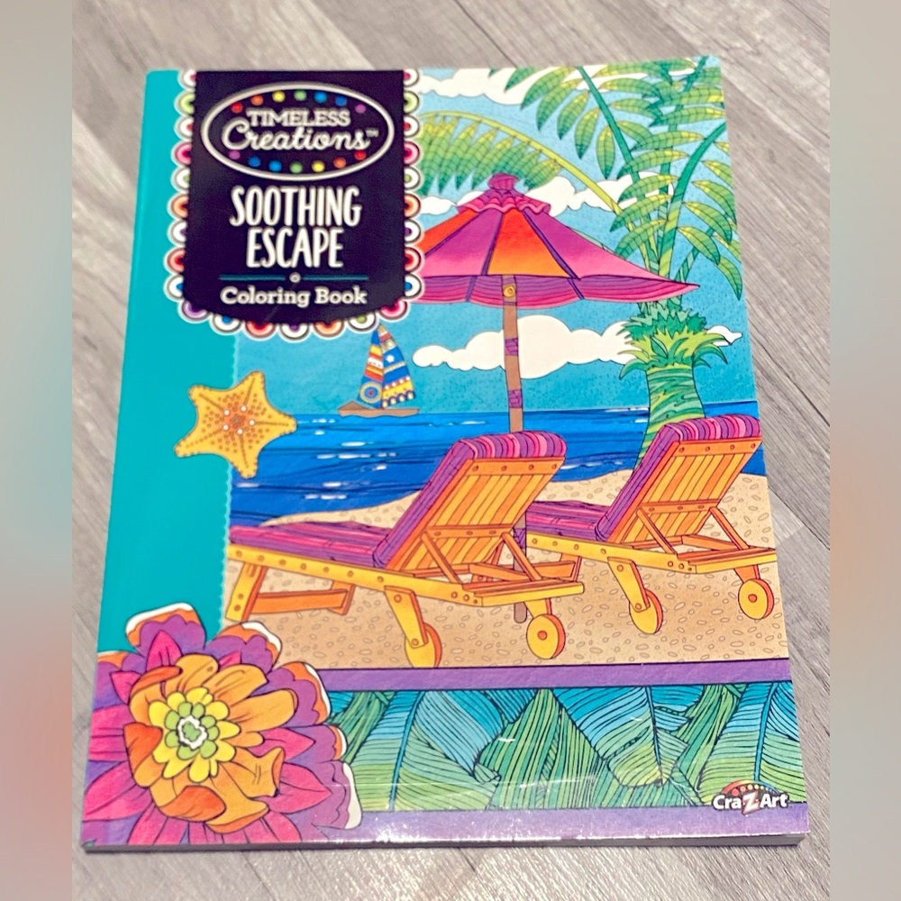 NEW Timeless creations Adult Coloring Book